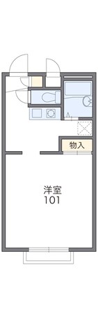 レオパレス加古川ＥＡＳＴの物件間取画像